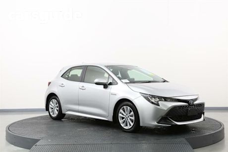 Silver 2023 Toyota Corolla Hatchback Ascent Sport Hybrid
