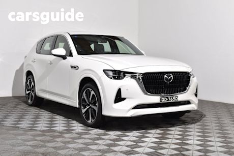 White 2024 Mazda CX-60 Wagon G40E Azami Hybrid