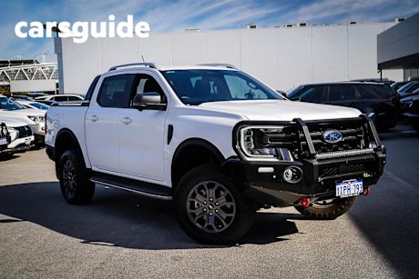White 2024 Ford Ranger Double Cab Pick Up Wildtrak 2.0 (4X4)