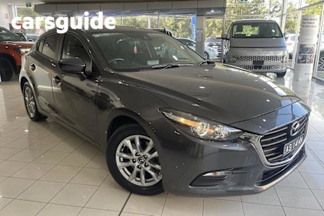 Grey 2018 Mazda 3 Hatchback NEO Sport