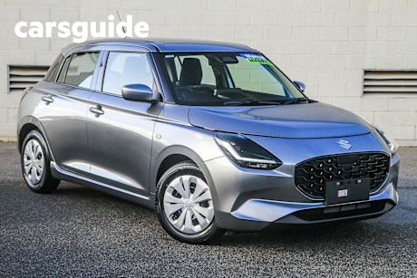 Silver 2025 Suzuki Swift Hatchback Hybrid