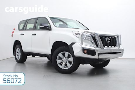White 2016 Toyota Landcruiser Prado Wagon GX (4X4)