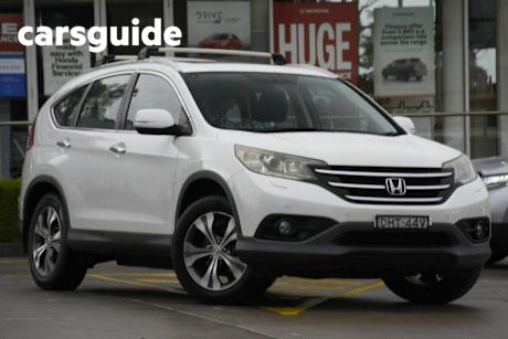 White 2013 Honda CR-V Wagon VTI-L (4X4)