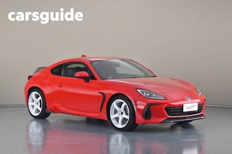 Red 2023 Subaru BRZ Coupe S
