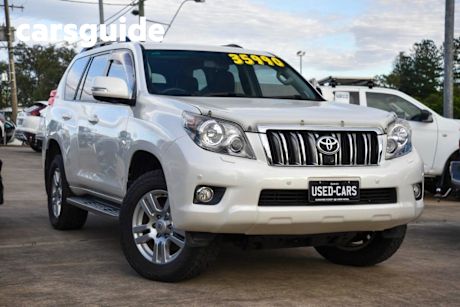 White 2009 Toyota Landcruiser Prado Wagon Kakadu (4X4)