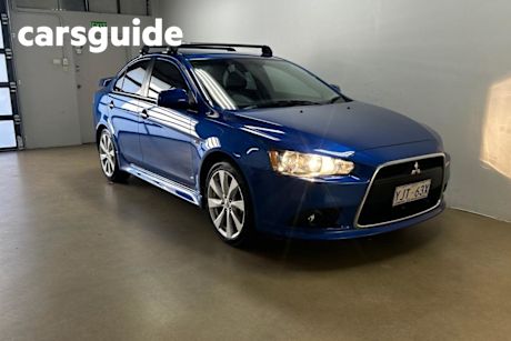 Blue 2013 Mitsubishi Lancer Sedan VR-X