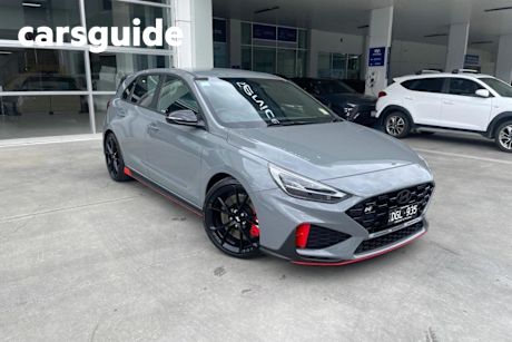 Grey 2024 Hyundai I30 Hatchback N