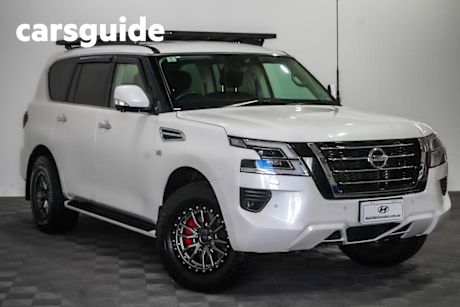 White 2020 Nissan Patrol Wagon TI (4X4)