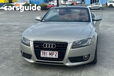 Silver 2009 Audi A5 Cabriolet 3.0 TDI Quattro