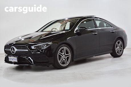 Black 2019 Mercedes-Benz CLA-Class Coupe CLA200 D-CT