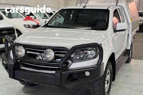White 2018 Holden Colorado Space Cab Chassis LS (4X4)