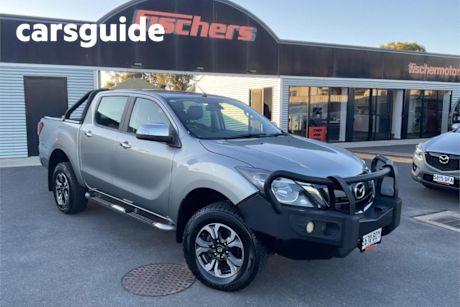 Silver 2017 Mazda BT-50 Dual Cab Utility GT (4X4)