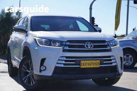 White 2017 Toyota Kluger Wagon GX (4X2)