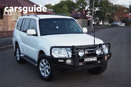 White 2020 Mitsubishi Pajero Wagon GLX (4X4) 7 Seat