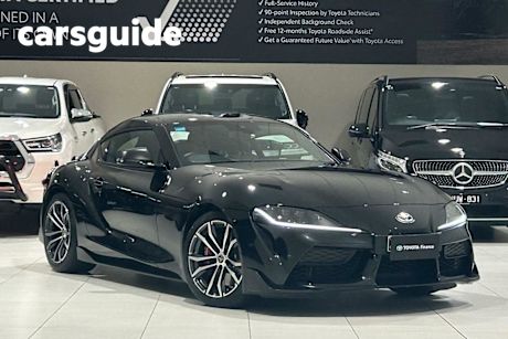 Black 2024 Toyota Supra Coupe GT