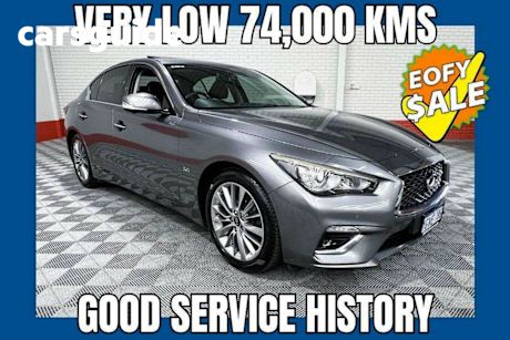 Grey 2018 Infiniti Q50 Sedan 3.0TT Pure