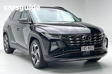 Black 2021 Hyundai Tucson Wagon Highlander (awd)