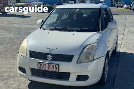 Silver 2007 Suzuki Swift Hatchback S