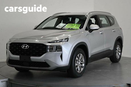 Silver 2023 Hyundai Santa FE Wagon Crdi (awd)