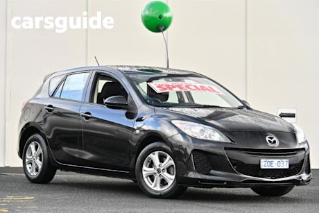 Black 2012 Mazda 3 Hatchback NEO
