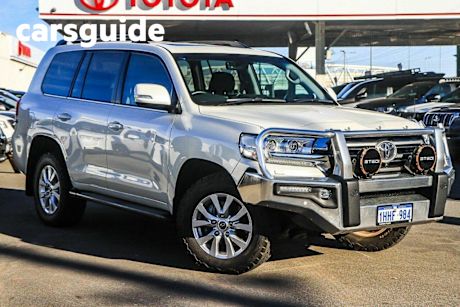 White 2021 Toyota Landcruiser Wagon LC200 VX (4X4)