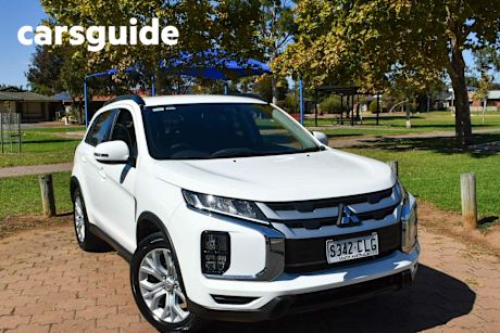 White 2021 Mitsubishi ASX Wagon ES Plus (2WD)