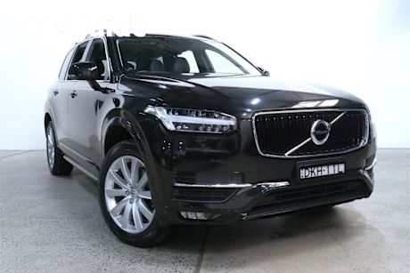 Black 2016 Volvo XC90 Wagon T6 2.0 Momentum