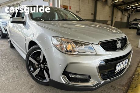 Silver 2017 Holden Commodore Sedan SV6