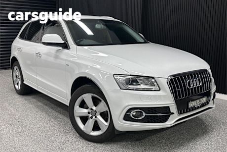 White 2015 Audi Q5 Wagon 2.0 TDI Quattro