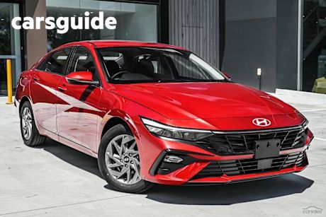 Red 2025 Hyundai I30 Sedan