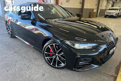 Black 2021 BMW 430I Coupe M Sport