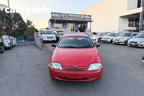 Red 2002 Ford Falcon Utility XL SE