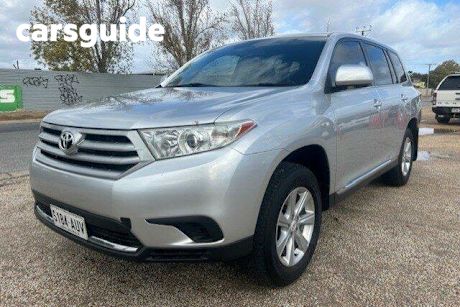Silver 2012 Toyota Kluger Wagon KX-R (fwd) 7 Seat