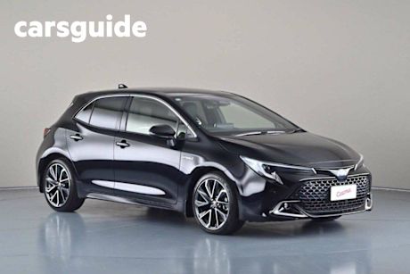 Black 2023 Toyota Corolla Hatchback ZR Hybrid