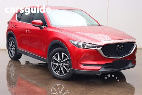 Red 2017 Mazda CX-5 Wagon Akera (4X4)