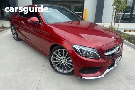 Red 2016 Mercedes-Benz C300 Coupe