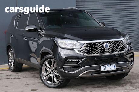 Black 2020 Ssangyong Rexton Wagon Ultimate (awd)