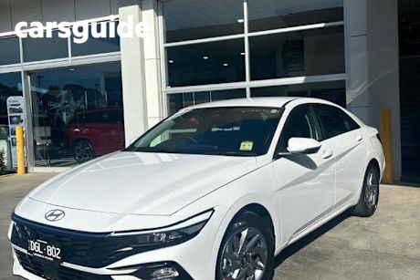 White 2024 Hyundai I30 Sedan (BEV)