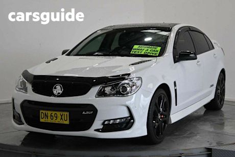 White 2017 Holden Commodore Sedan SS