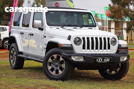 White 2022 Jeep Wrangler Unlimited Hardtop Overland (4X4)