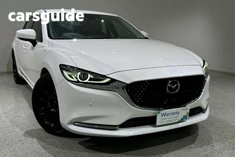 White 2019 Mazda 6 Sedan Touring (5YR)