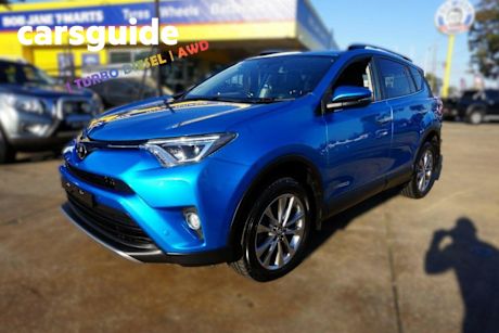 Blue 2017 Toyota RAV4 Wagon Cruiser (4X4)