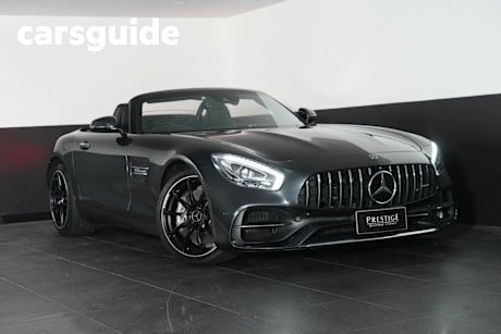 Black 2018 Mercedes-Benz AMG GT Roadster