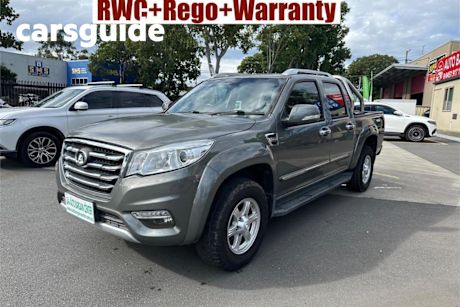 Grey 2017 Great Wall Steed Dual Cab Utility (4X2)