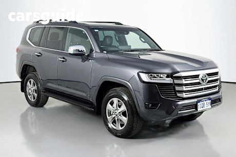 Grey 2024 Toyota Landcruiser Wagon LC300 Sahara (4X4)