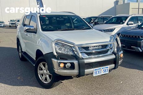 White 2015 Isuzu MU-X Wagon LS-T (4X4)