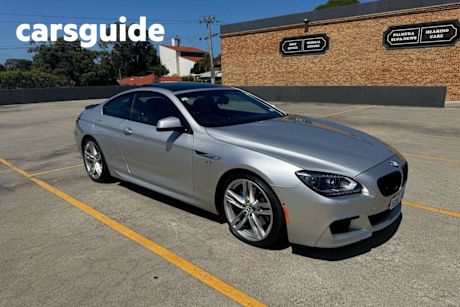 Silver 2012 BMW 650I Coupe