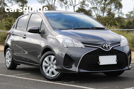 Grey 2015 Toyota Yaris Hatchback Ascent