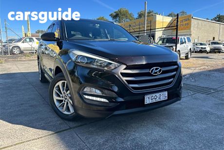 Black 2018 Hyundai Tucson Wagon Active R-Series (awd)
