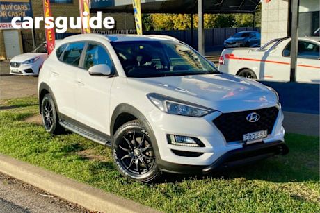White 2019 Hyundai Tucson Wagon GO (fwd)